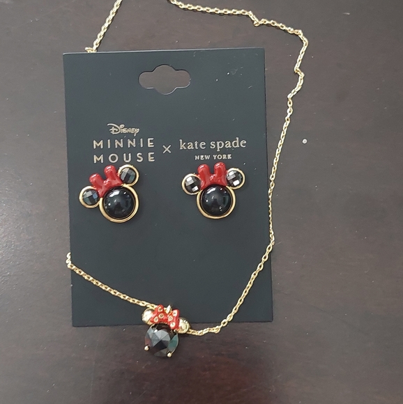 Disney kate spade Minnie crossbody, card case lanyard, jewelry - Picture 16 of 16